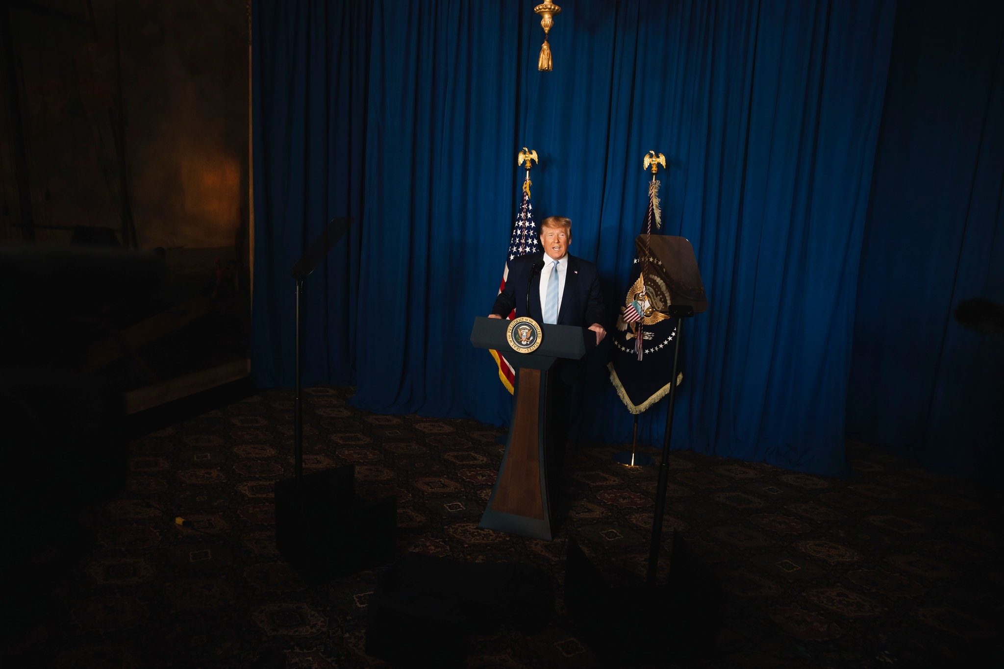 Donald Trump,  Fort Bragg,  Iran,  Iraq anh 2