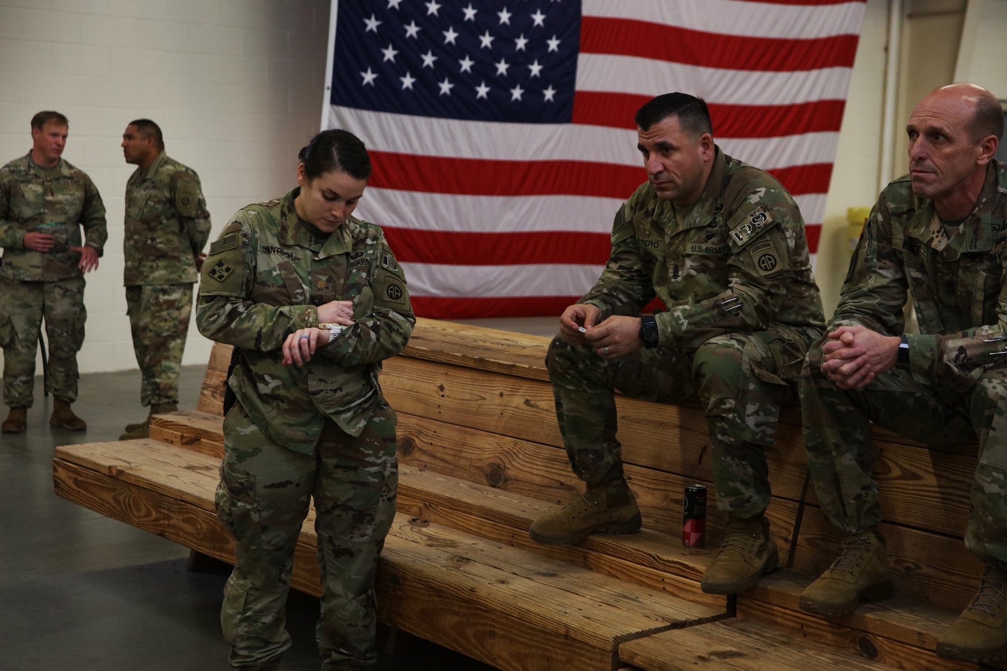 Donald Trump,  Fort Bragg,  Iran,  Iraq anh 3