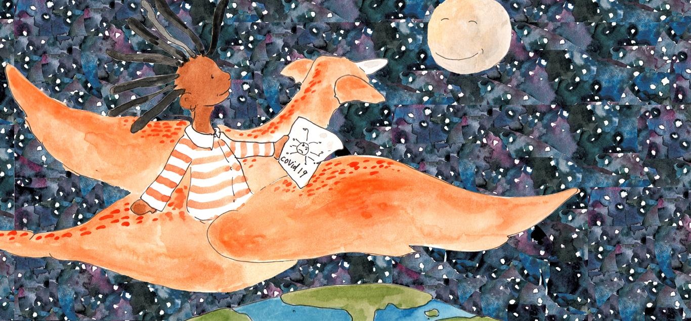 'Anh hung cua toi la ban' - Lien Hop Quoc ra sach ve dai dich cho tre hinh anh