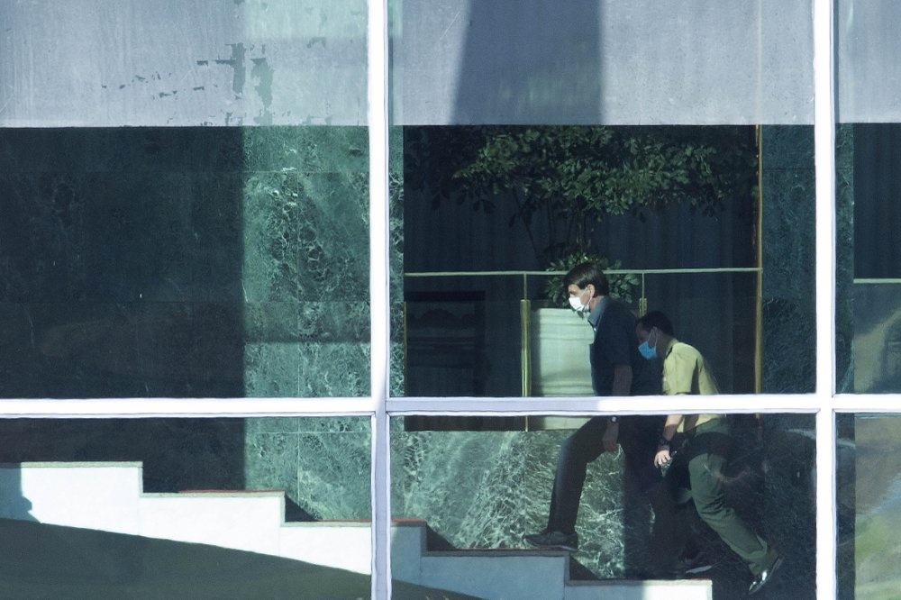 tong thong Brazil nhiem virus,  tong thong Brazil duong tinh anh 2