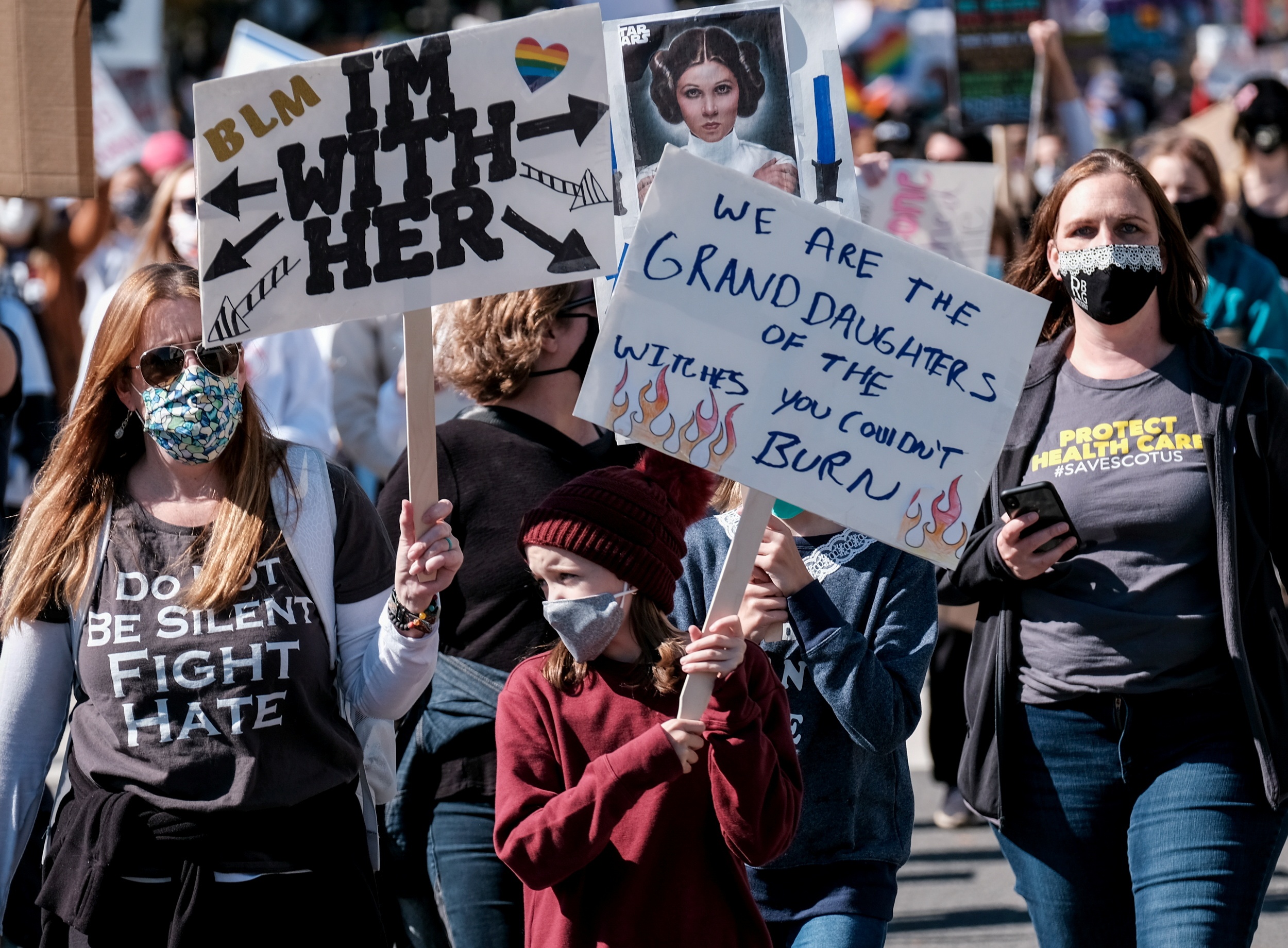 phu nu My bieu tinh anh 7