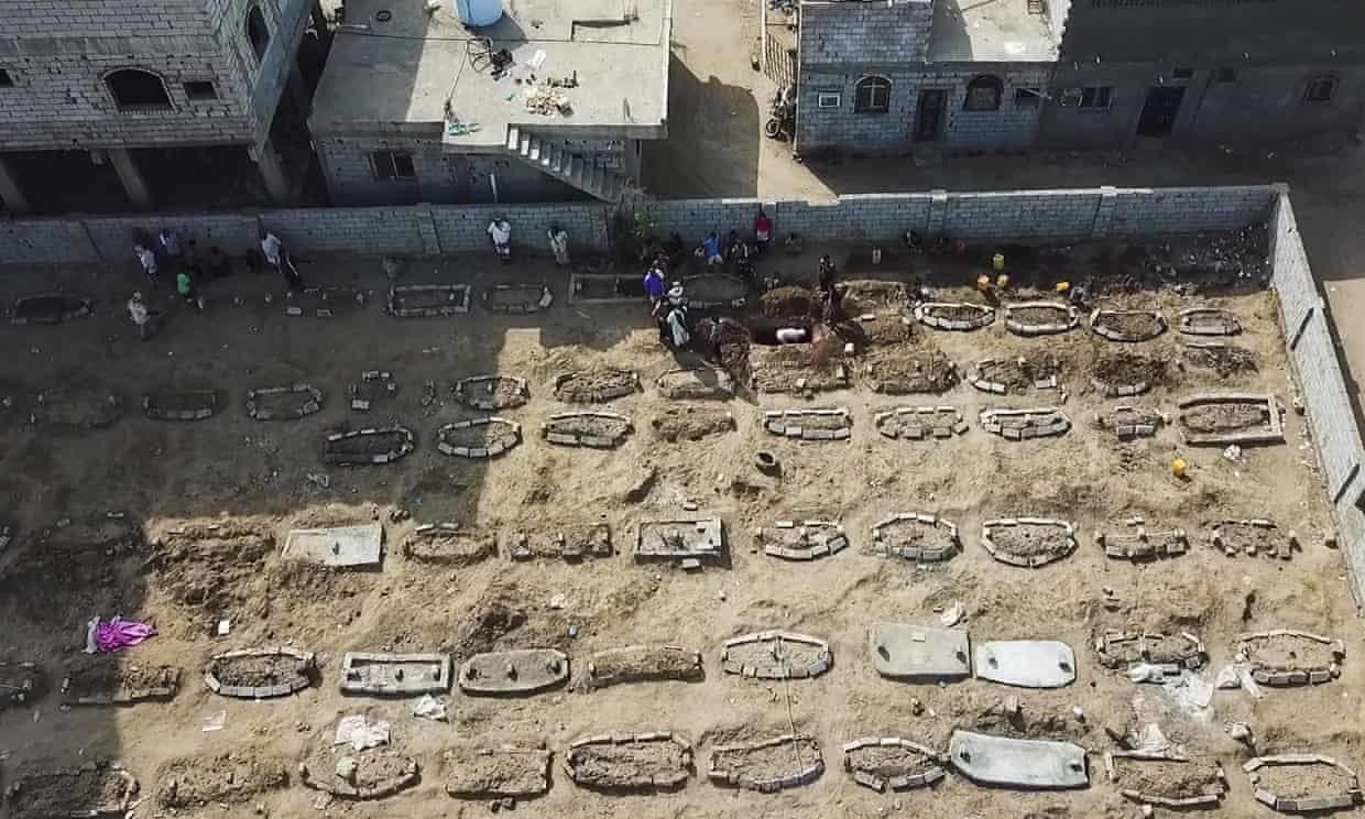 Anh ve tinh thoi bung nghi van ve so ca tu vong do Covid-19 o Yemen hinh anh