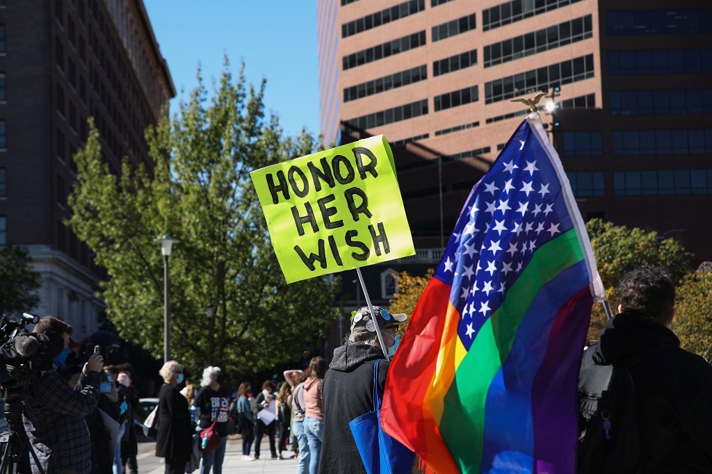 phu nu My bieu tinh anh 2