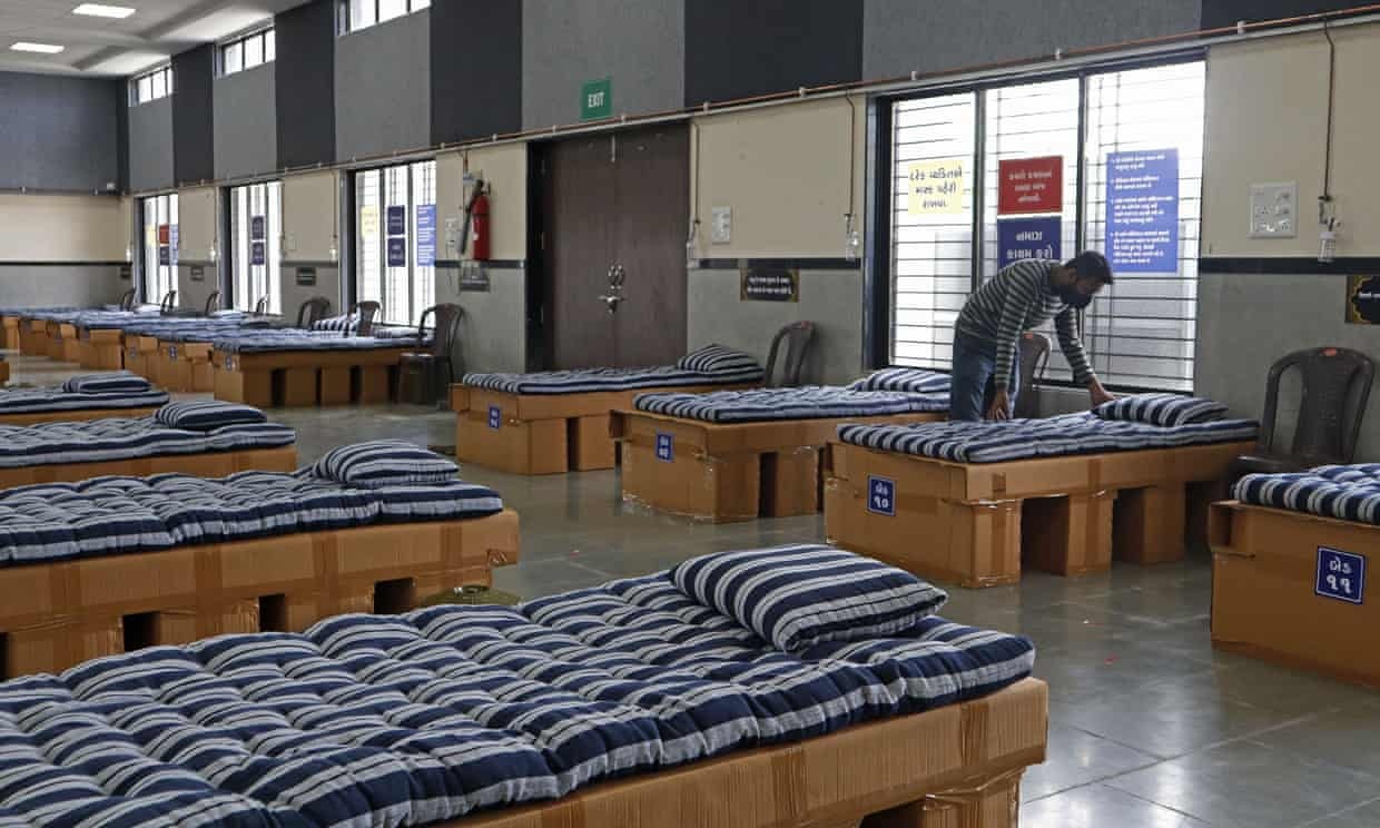 Soc vi tien chua virus, doanh nhan An Do dung van phong xay benh vien hinh anh