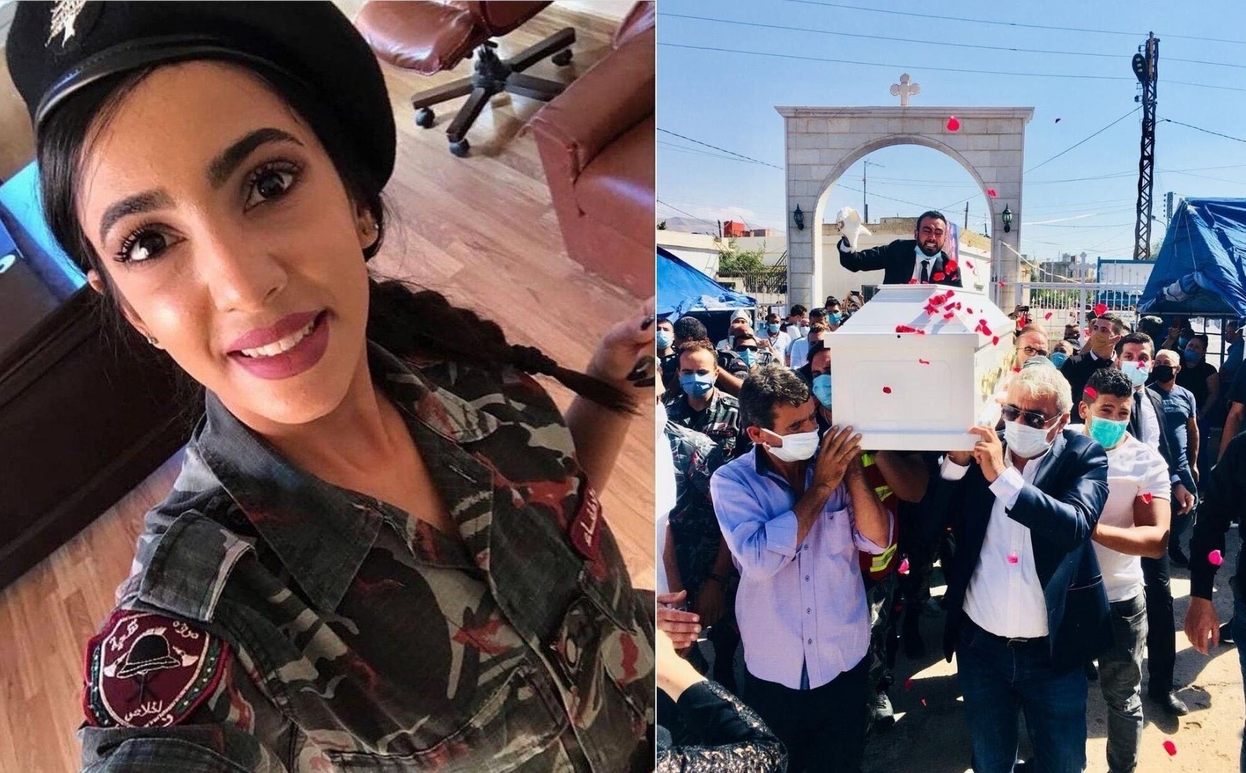 Cai chet cua co dau tre tro thanh bieu tuong noi dau cua nguoi Lebanon hinh anh