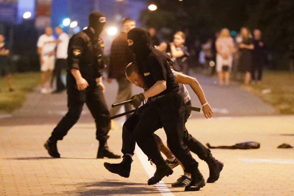 bieu tinh o Belarus anh 6