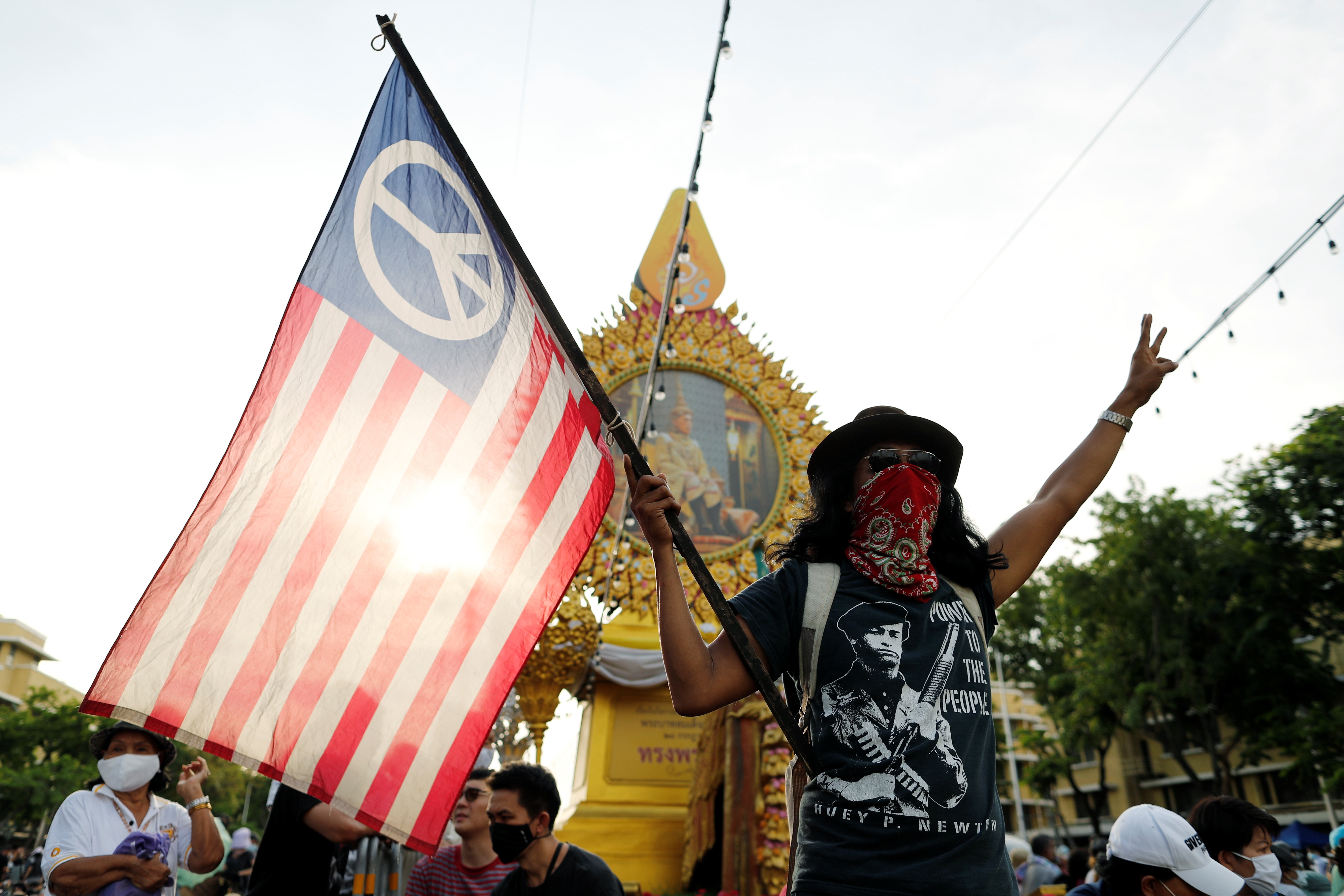 bieu tinh o Thai Lan anh 6