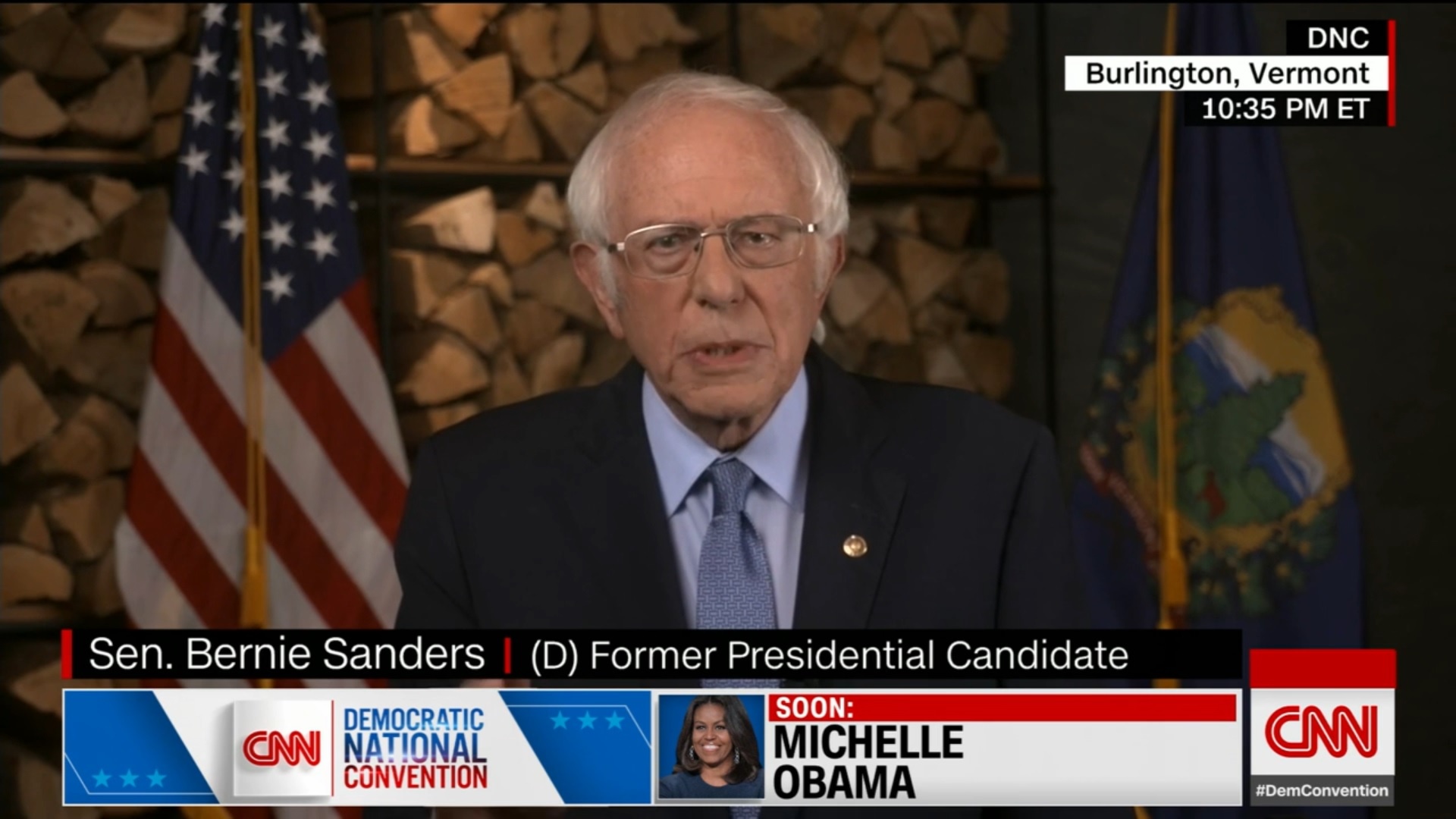 bai phat bieu cua Bernie Sanders anh 1