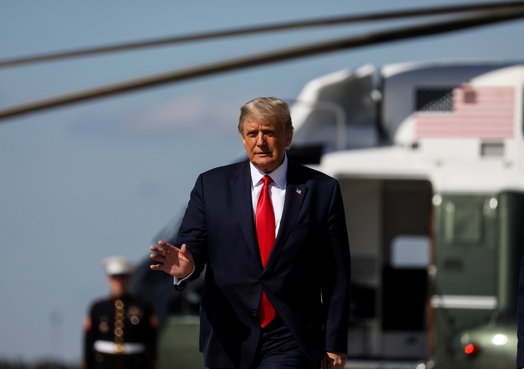 chuyen di cuoi cung cua ong Trump anh 1