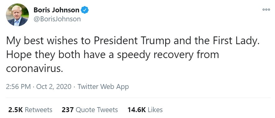 trump duong tinh covid anh 1