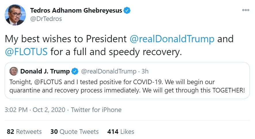 trump duong tinh covid anh 3