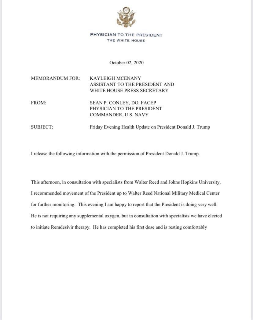 Trump dung thuoc Remdesivir anh 1