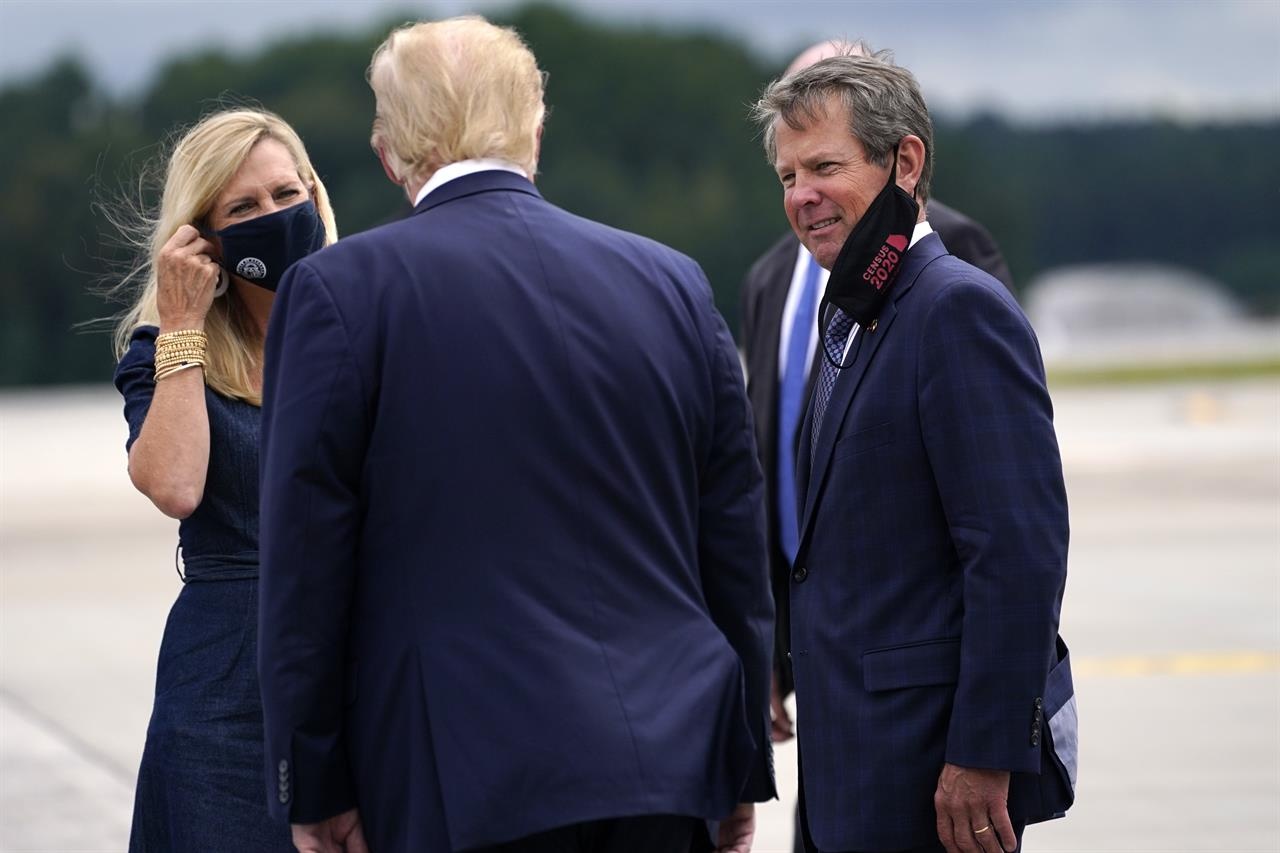 mau thuan giua ong Trump va thong doc Georgia anh 5