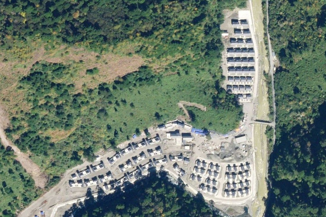 Trung Quoc xay lang o khu vuc tranh chap voi An Do hinh anh