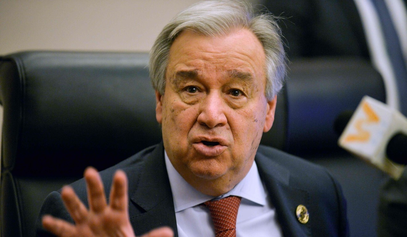 Tong thu ky Lien Hop Quoc keu goi quoc te gay suc ep len Myanmar hinh anh