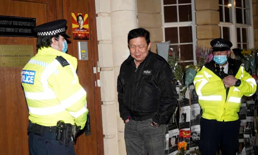 Dai su Myanmar tai London bi nhot ngoai cua co quan hinh anh