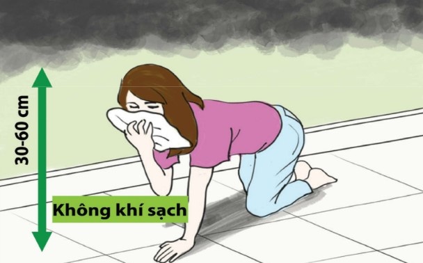 Di chuyen dung cach trong tinh huong hoa hoan hinh anh