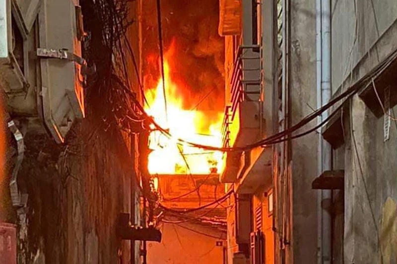 Xac dinh loi thoat nan khi hoa hoan o toa nha doc lap, lien ke hinh anh