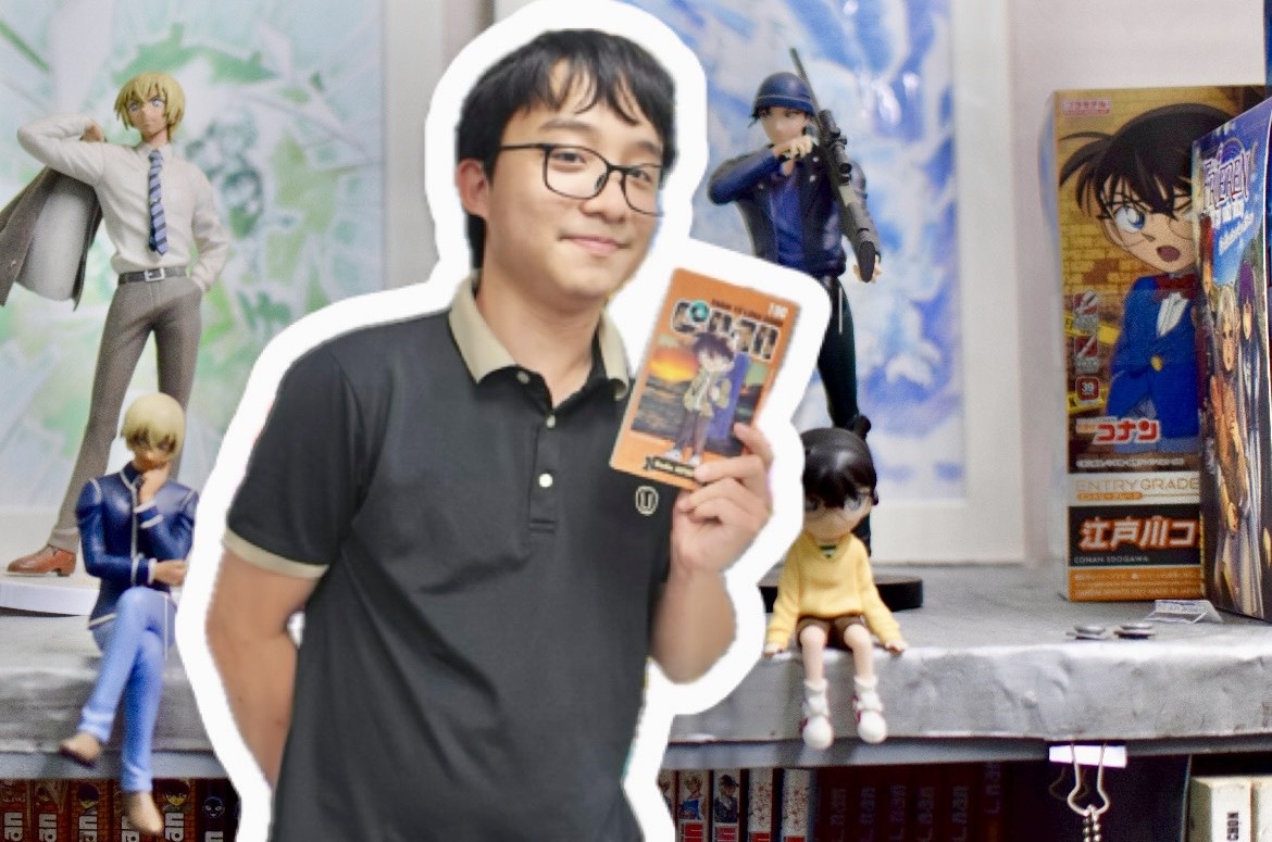 Lam fan Conan, chang trai gen Z tim duoc cong viec trong mo hinh anh