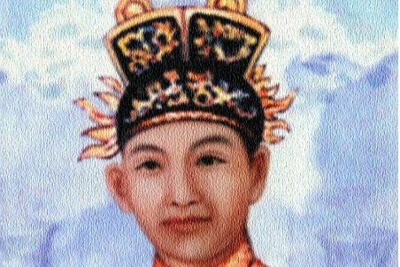 Vi vua trieu Nguyen quy sach xua hinh anh