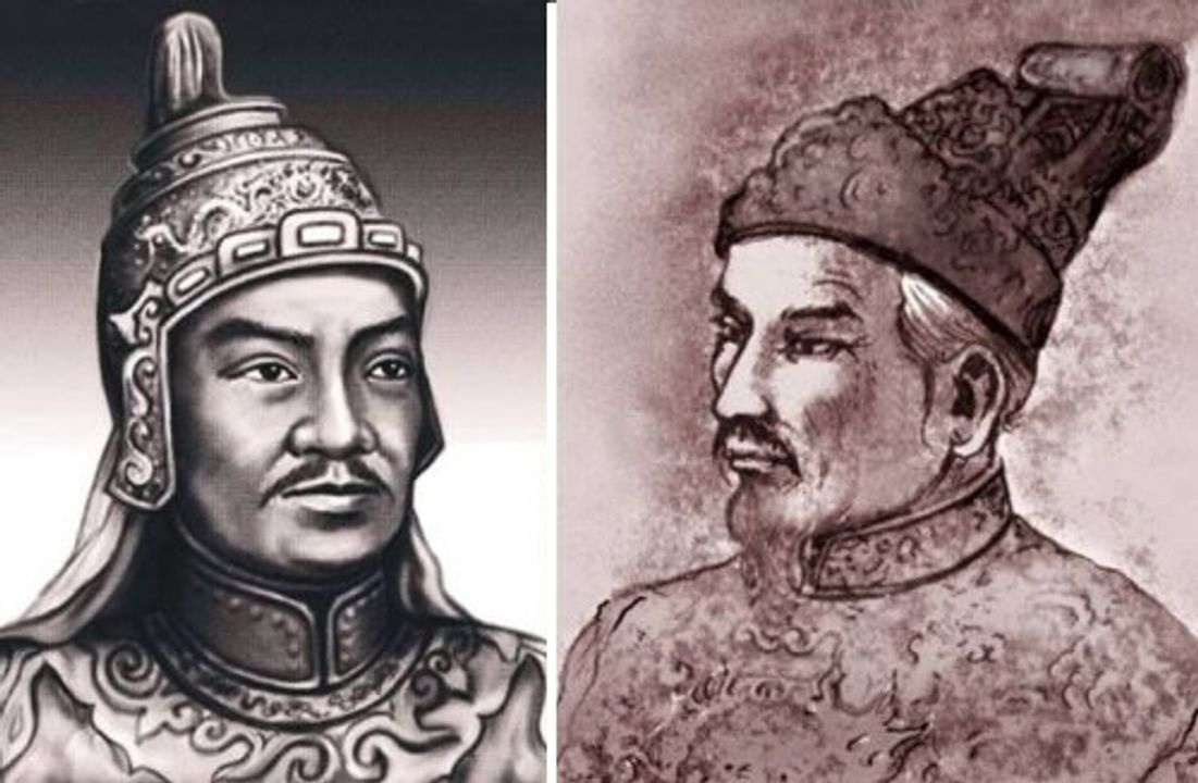 Dung mao vua Quang Trung va vua Gia Long qua ghi chep su sach hinh anh