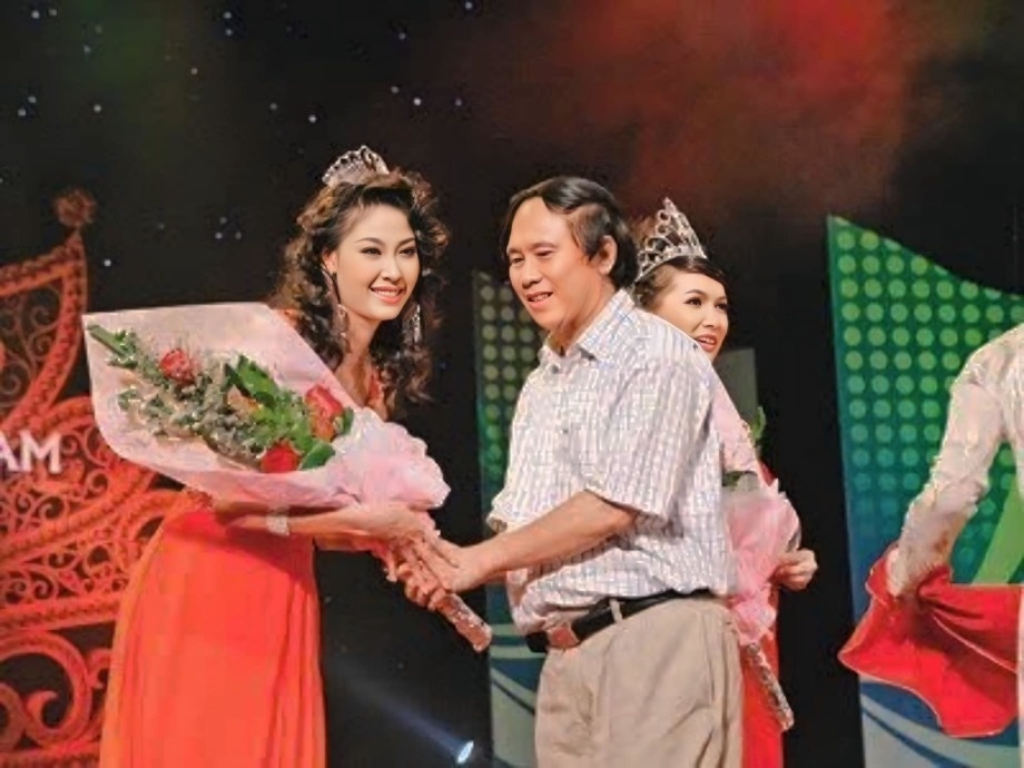 Nha tho Duong Ky Anh ke hau truong to chuc cuoc thi Hoa hau Viet Nam hinh anh