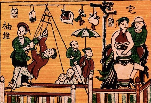 Tro choi ngay Tet: Dau xuan la dip nam nu tuong than hinh anh