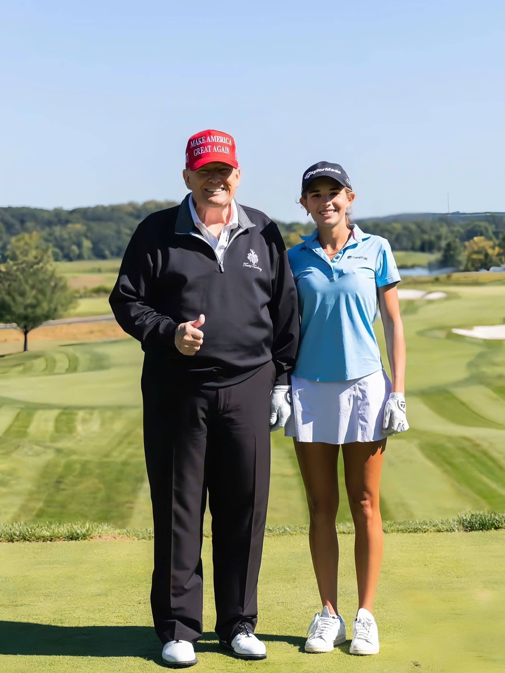 Kai Trump golf,  cháu gái Donald Trump,  LPGA Tour,  The Annika,  VĐV golf,  golf chuyên nghiệp,  golf nữ chuyên nghiệp,  ra mắt golf  ảnh 2 Kai Trump golf,  chau gai Donald Trump,  LPGA Tour,  The Annika,  VDV golf,  golf chuyen nghiep,  golf nu chuyen nghiep,  ra mat golf anh 2