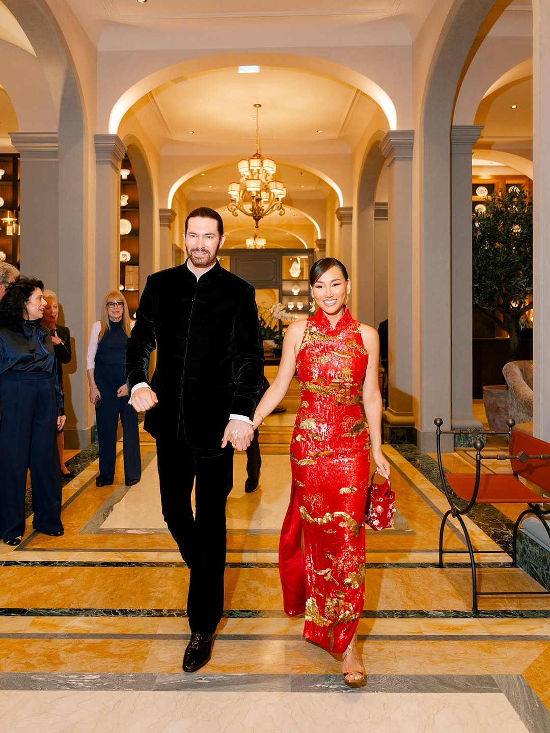 dam cuoi Dorothy Wang,  ai nu ty phu ,  dam cuoi xa hoa,  Dorothy Wang Brandon,  Roger Wang con gai,  le cuoi trieu do anh 9