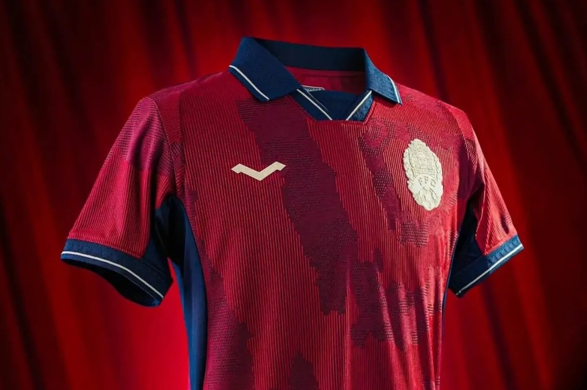 Áo đấu Campuchia gây chú ý trước ASEAN Cup