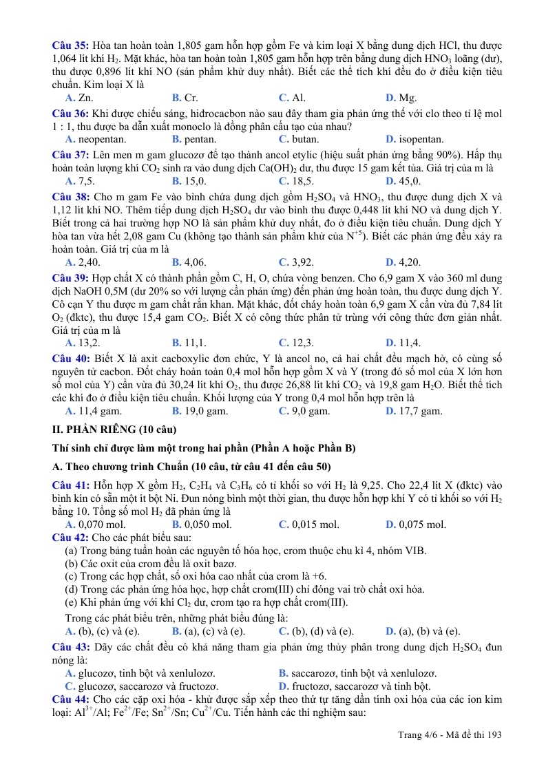 de thi dai hoc mon hoa 2013 anh 4