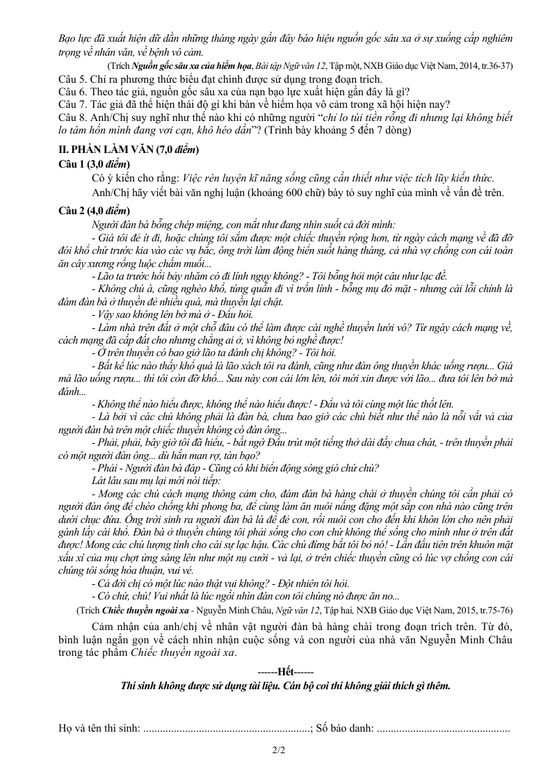 de thi THPT quoc gia mon van 2015 anh 2