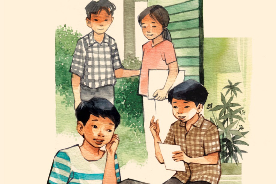 Cau be rac roi co tai do meo hinh anh