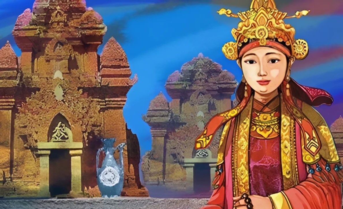 Hoang hau Sam Dat co xuat than dan thuong hay cong chua? hinh anh