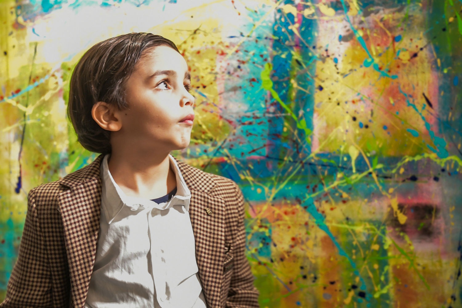 Ve tranh tu 4 tuoi, ‘Picasso nhi’ so huu bo suu tap 11.000 USD hinh anh