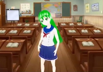 Thay giao 'bien hinh' thanh nu sinh de thu hut hoc online hinh anh