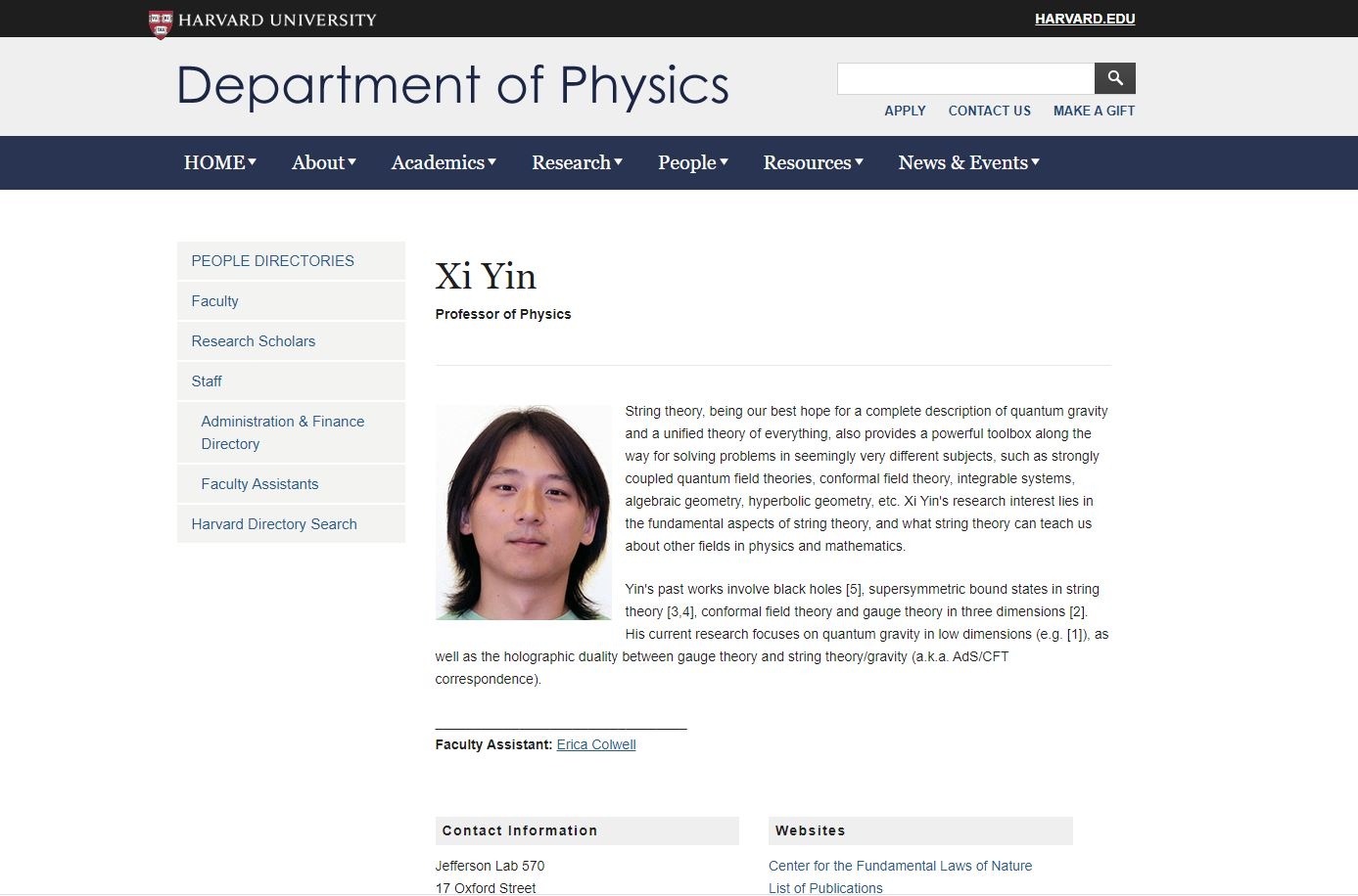 giao su tre nhat Harvard anh 1