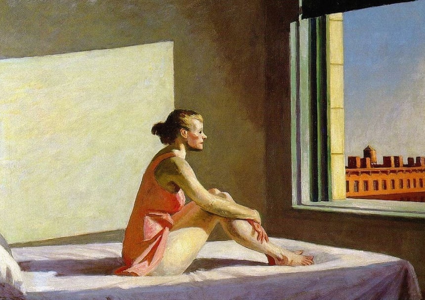 Tu dai dich, thay minh trong tranh cua Edward Hopper ve 100 nam truoc hinh anh