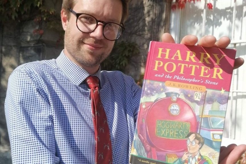 An ban dau tien cua 'Harry Potter' duoc ban voi gia ky luc hinh anh