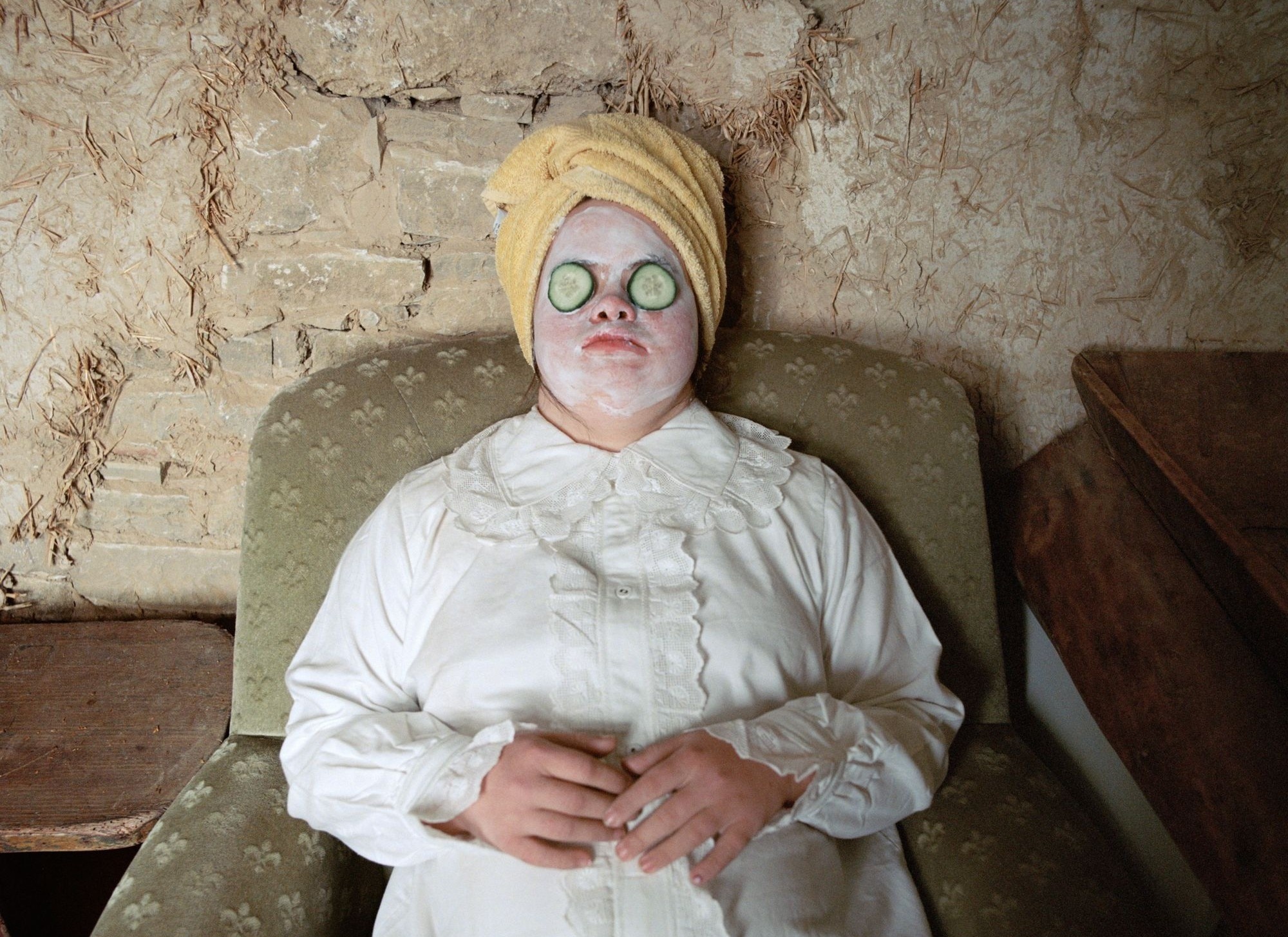 Co gai mac benh Down qua ong kinh cua nhiep anh gia hinh anh