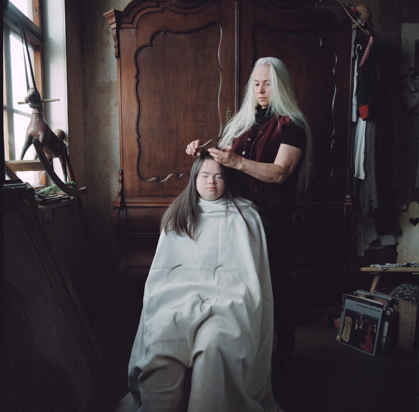 nguoi mac chung Down anh 7