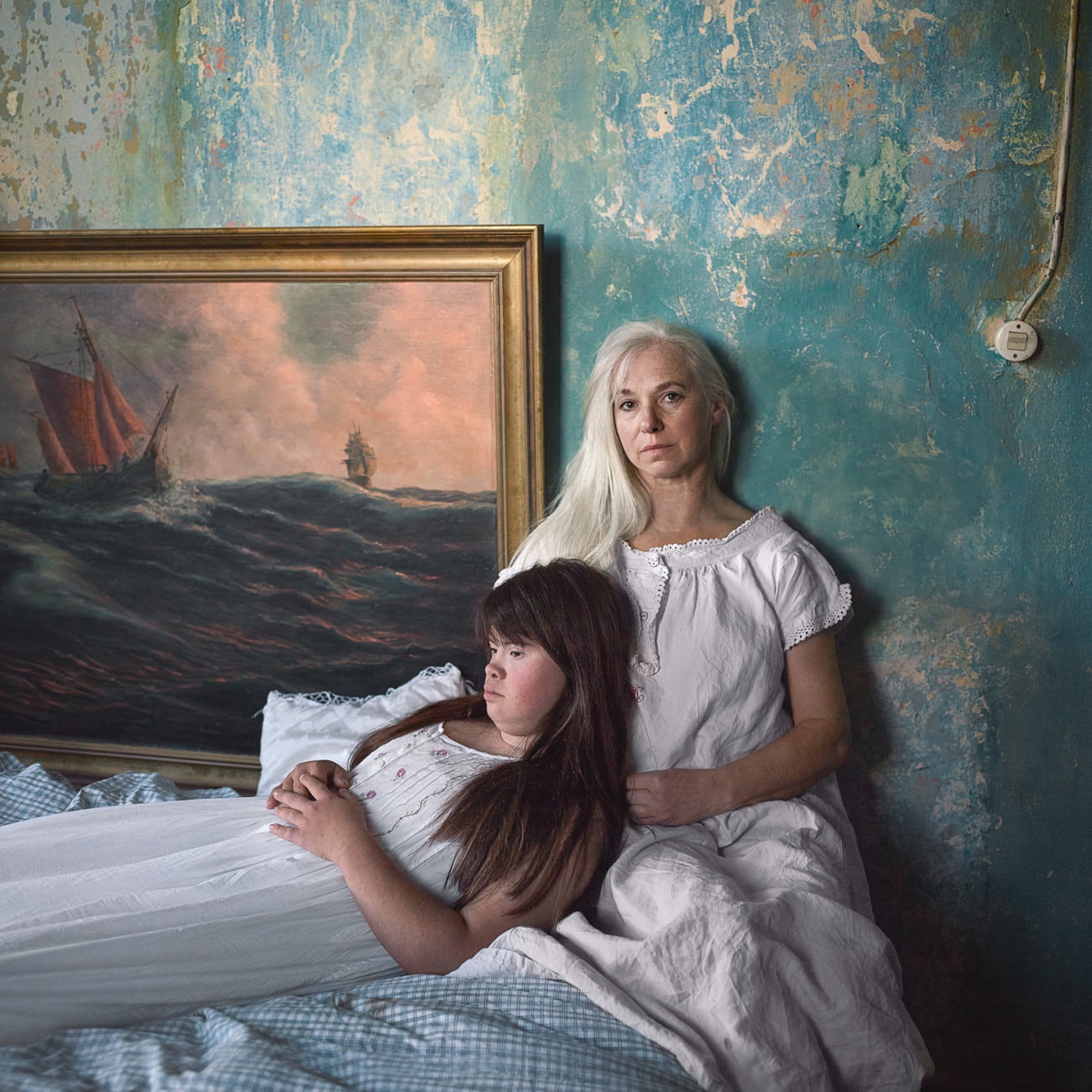 nguoi mac chung Down anh 2