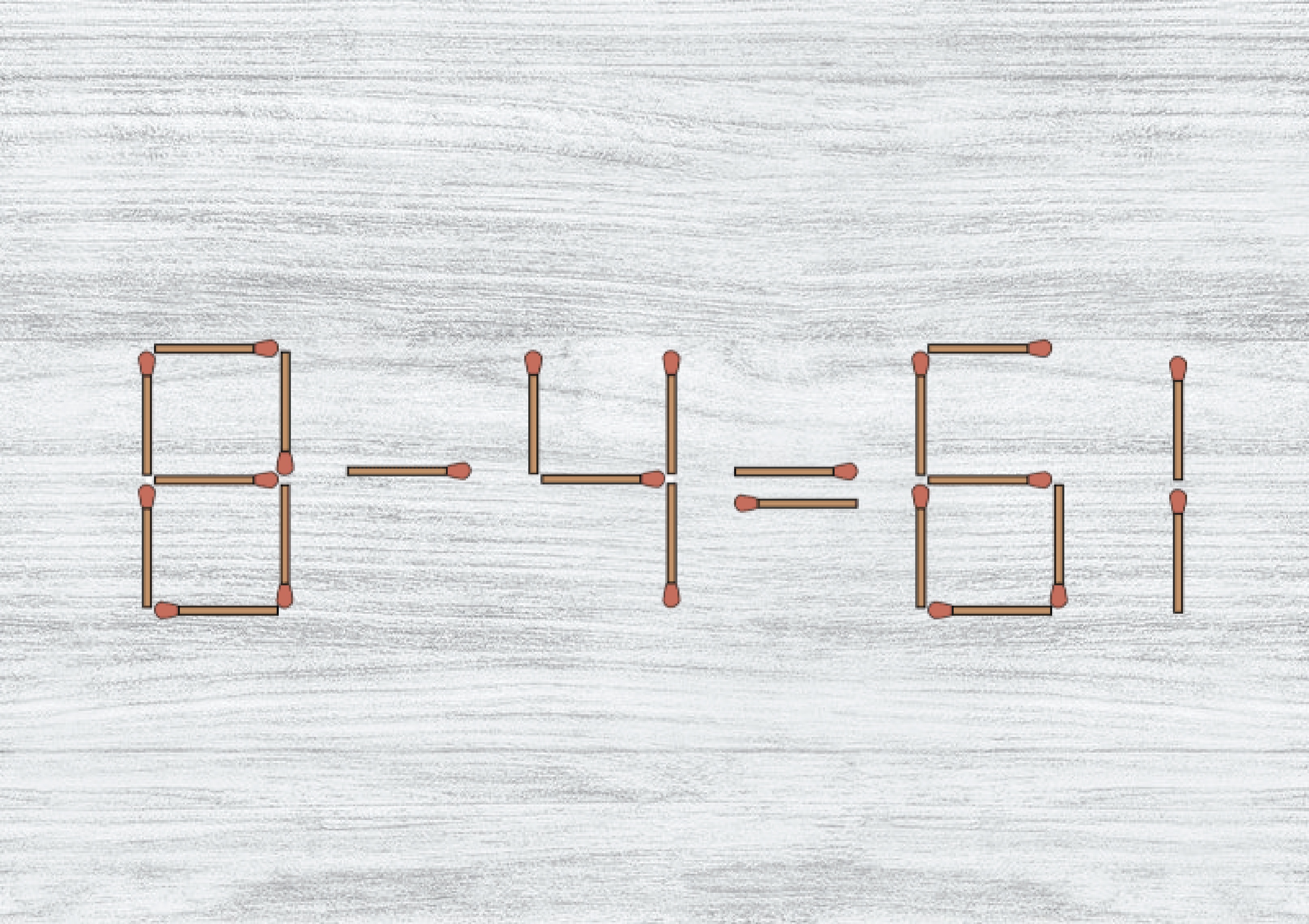 Di chuyen 2 que diem de bien phep toan 8 - 4 = 61 thanh dung hinh anh