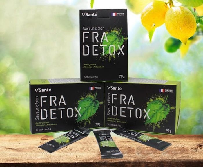 Thuc pham chuc nang Vsante Fradetox quang cao sai su that hinh anh