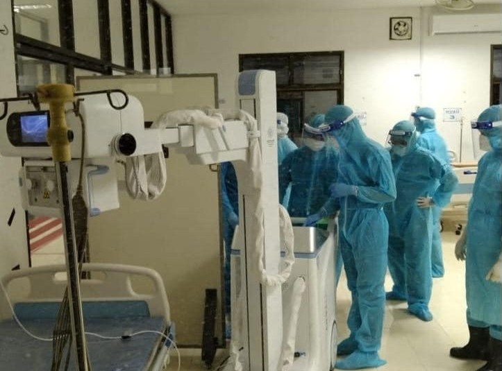 benh nhan Covid-19 tai Lao anh 1