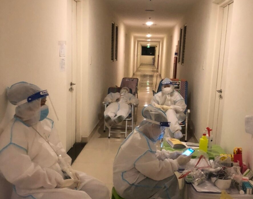 dieu duong BV da chien o TP.HCM anh 2