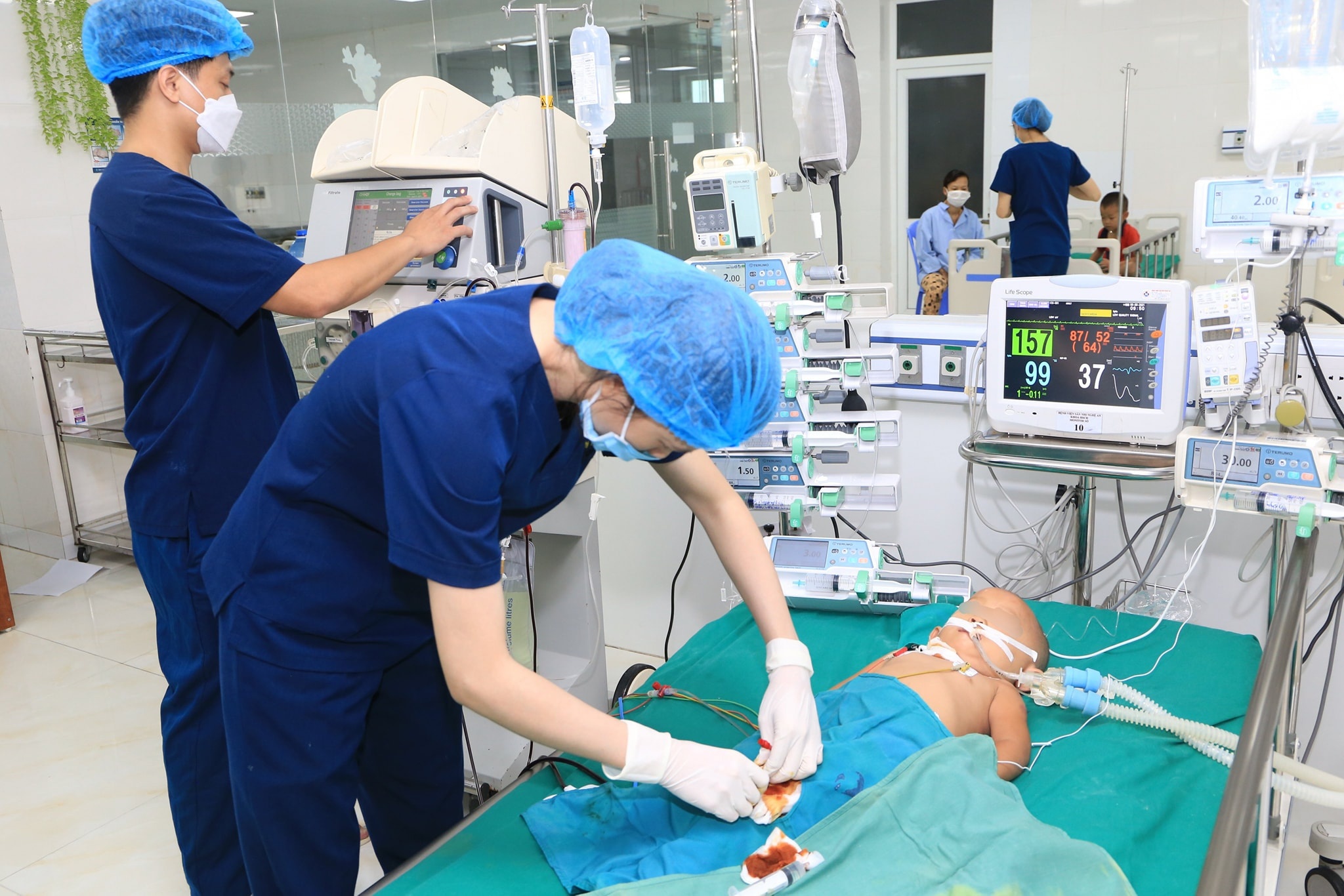 nguy kich khi bi ong chich anh 1