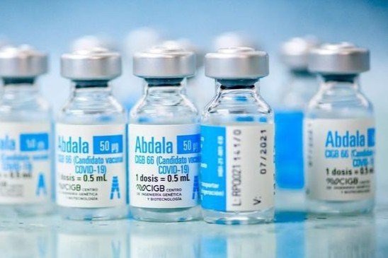 Bo Y te tang thoi han su dung vaccine Abdala hinh anh