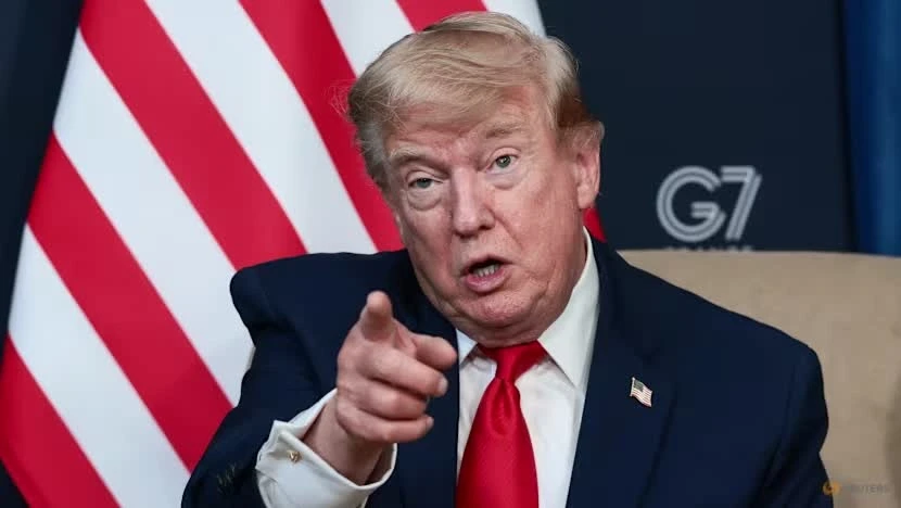 Tong thong Trump de doa phai doan Iran hinh anh