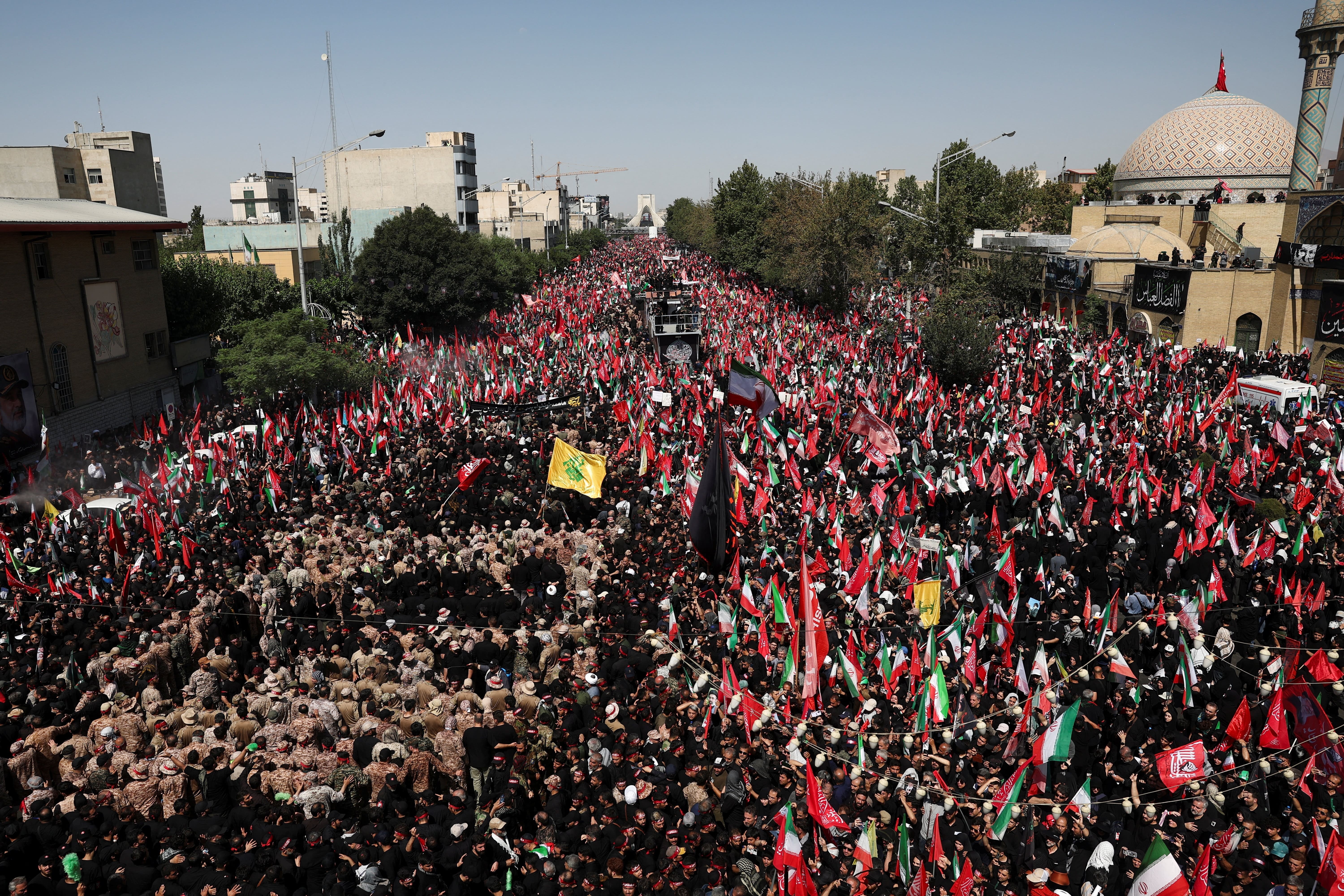 Ali Khamenei, lễ tang, Tehran ảnh 11 Ali Khamenei, le tang, Tehran anh 11